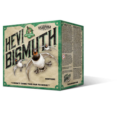 HEVI-Shot Hevi Bismuth Waterfowl Shotshells 12 Gauge 3 in 1 3/8oz - 250 Round Case