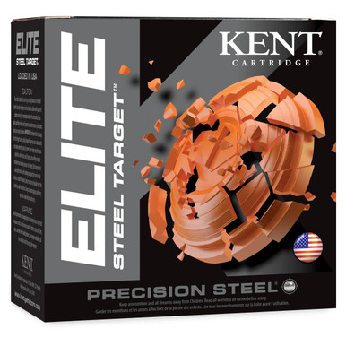 Kent Ammunition Elite Steel Target Sporting Clay Shotshells 12 Gauge 2 3/4 in 1oz - 7 Shot- 250 Round Case