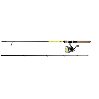 2 daiwa d-shock spinning combos II Fishing Rod & Reel Combo Stainless hooded reel seat Daiwa D-Shock II 2-Piece Spinning