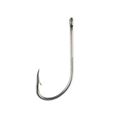 Eagle Claw 032 Plain Shank Snelled Hook - Size 3/0