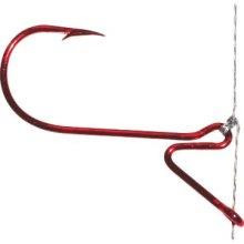 Tru Turn Stand Out Drop Shot Hook Red - Presleys Outdoors