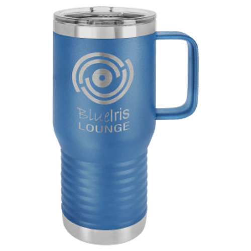 20 OZ RYL BLU P.C.TRVL MG W/HANDLE & SLIDER LID 20 OZ RYL BLU P.C.TRVL MG W/HANDLE & SLIDER LID