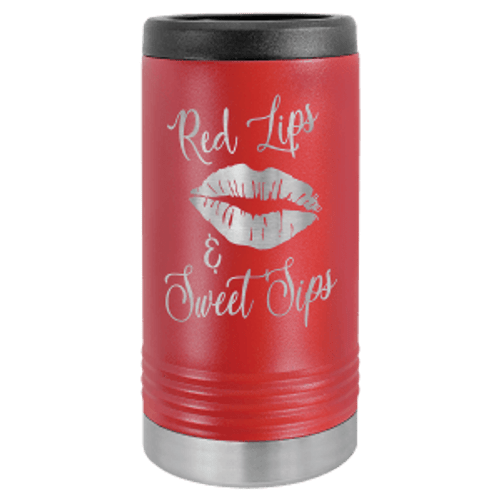 RED SLIM BEVERAGE HOLDER