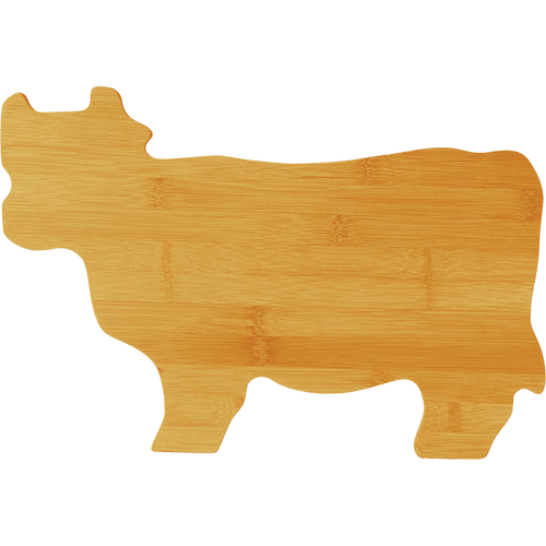 14.75X9.75 COW CUTTNG BRD BAMBOO COW CUTTING BOARD