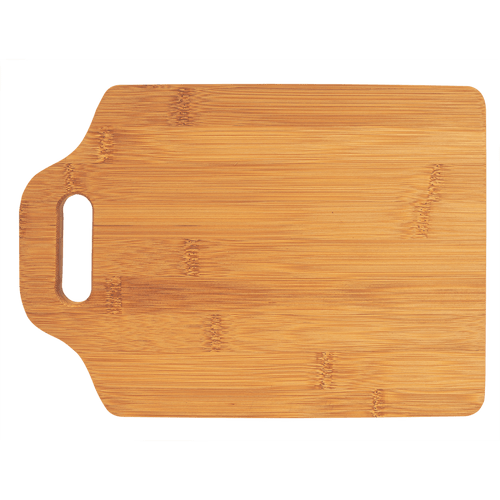 11X7.75" BAMBOO CUT BOARD W/HANDLE