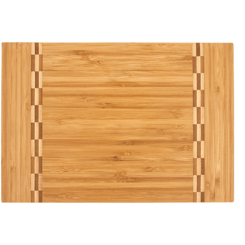 12X8.25"BAMBOO CUTTNG BRD W/BUTCHER BLOCK ENDS