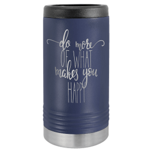 NAVY BLUE SLIM BEV HOLDER