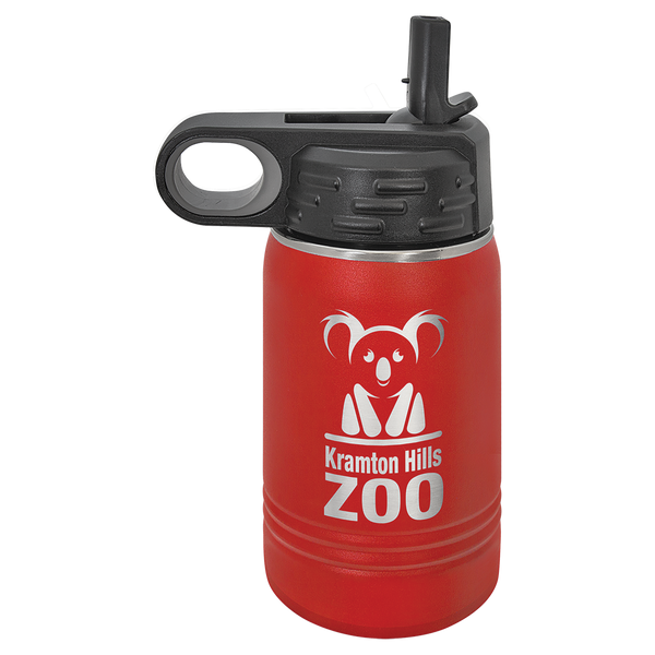 12 OZ RED WATER BOTTLE