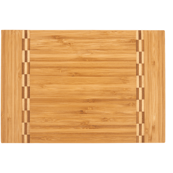 12X8.25"BAMBOO CUTTNG BRD W/BUTCHER BLOCK ENDS