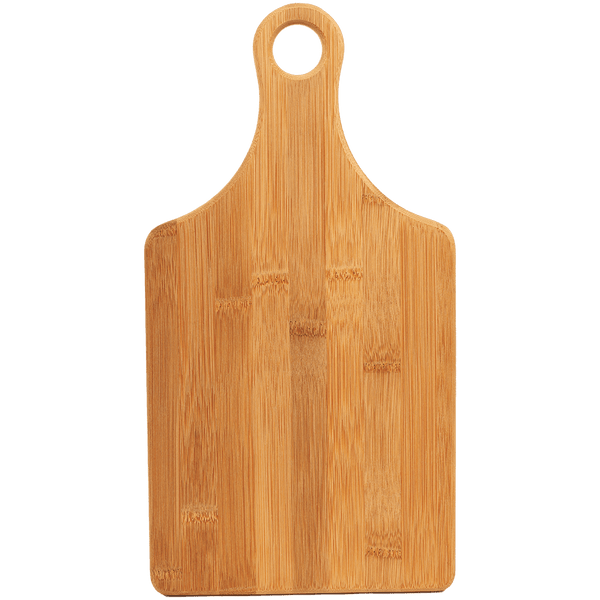 13.5X7 BAMBOO CTTNG BRD PADDLE SHAPE