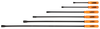 SKU : 853-6ST - 6-Pc. Pry Bar with Strike Cap Set