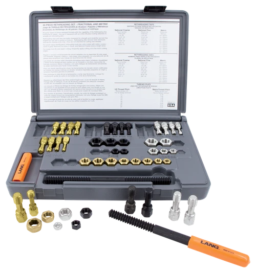 SKU : 971  -  48 Pc. SAE and Metric Thread Restorer Kit