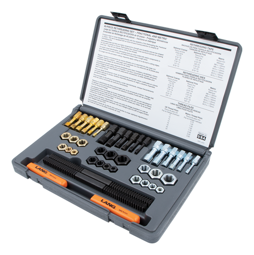 SKU : 972  -  40 Pc. SAE and Metric Thread Restorer Kit