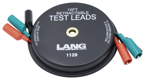 SKU : 1129  -  Retractable Test Leads - 3 Leads x 10 ft.