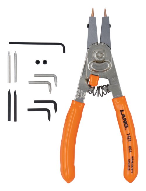 SKU : 1450  -  2-PC. Quick Switch Retaining Ring Pliers Set