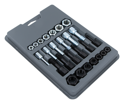 SKU : 2581  -  26-PC. Thread Restorer Tap and Die Set