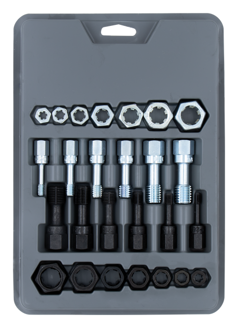 SKU : 2581  -  26-PC. Thread Restorer Tap and Die Set