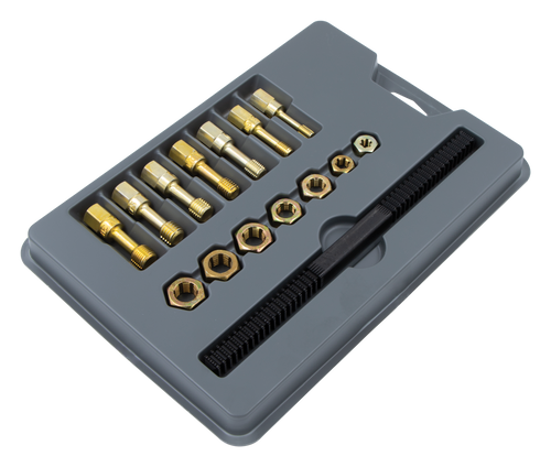 SKU : 2584  -  15-PC. Metric Thread Restorer Set