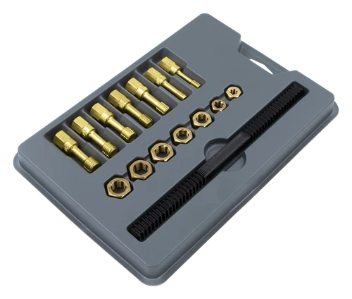 SKU : 2584  -  15-PC. Metric Thread Restorer Set