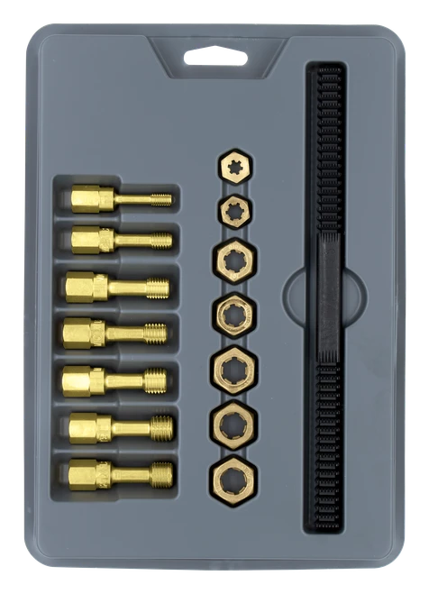 SKU : 2584  -  15-PC. Metric Thread Restorer Set