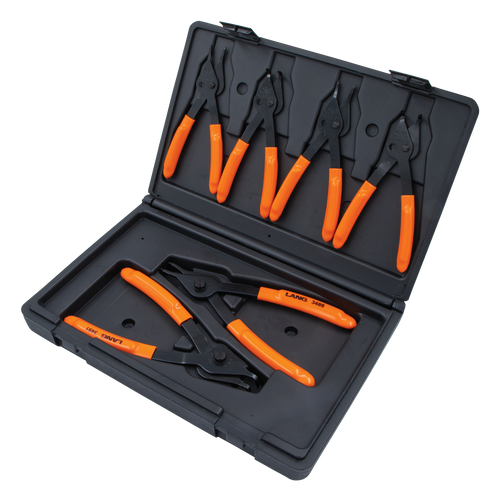 SKU : 3497  -  6-Pc. Combination Int/Ext Retaining Ring Pliers Set
