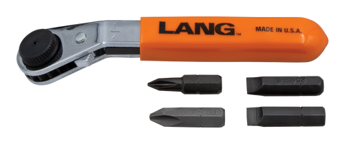 SKU : 5345  -  5-PC. Reverse Offset Ratcheting Screwdriver Bit Wrench Set