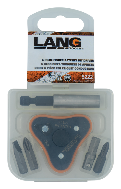 SKU : 5222 6-Pc. Finger Ratchet Bit Driver