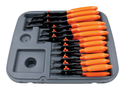 SKU : 3595 - 12-Pc. Combination Internal/External Snap Ring Plier Set