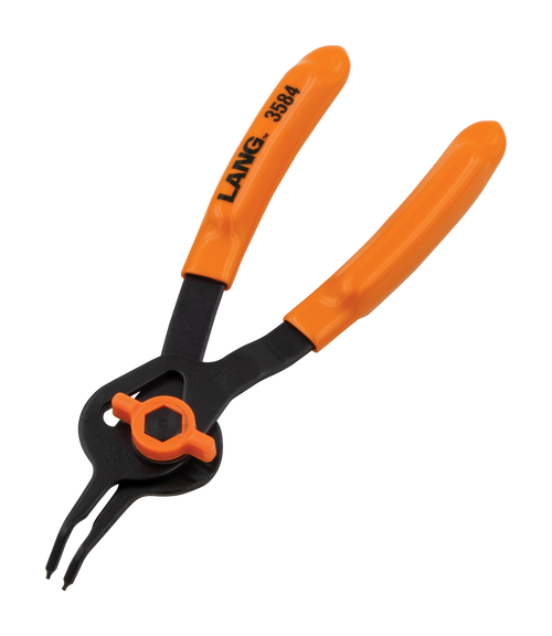 SKU : 3584 - Combination Snap Ring Pliers - 0.038" - 45 degree angle