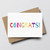 Congrats Greeting Card by Dig The Earth