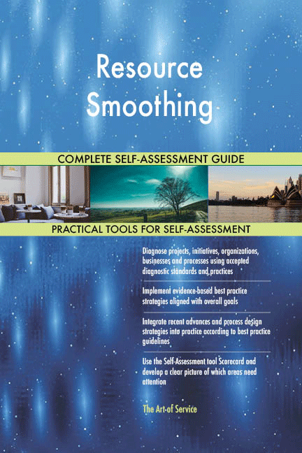 Resource Smoothing Toolkit