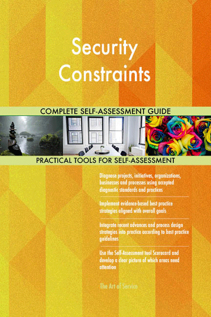 Security Constraints Toolkit
