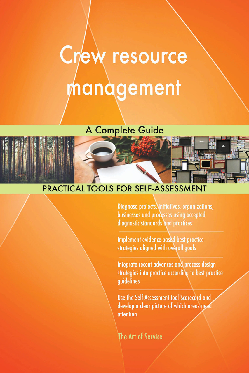9780655319931 Crew resource management A Complete Guide by Blokdyk
