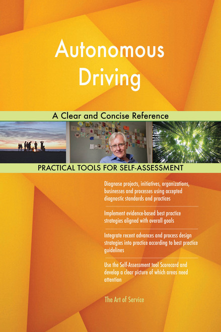 Autonomous Driving A Clear and Concise Reference