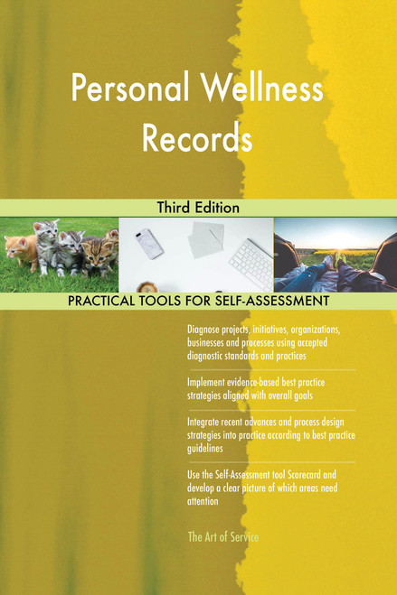 Personal Wellness Records Third Edition