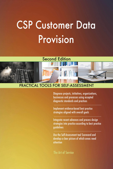 CSP Customer Data Provision Second Edition