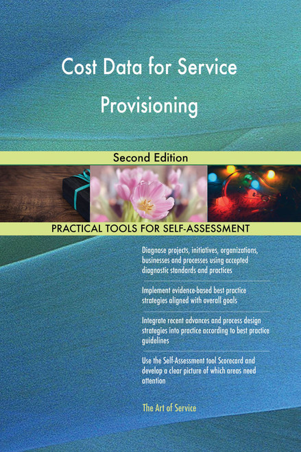 Cost Data for Service Provisioning Second Edition