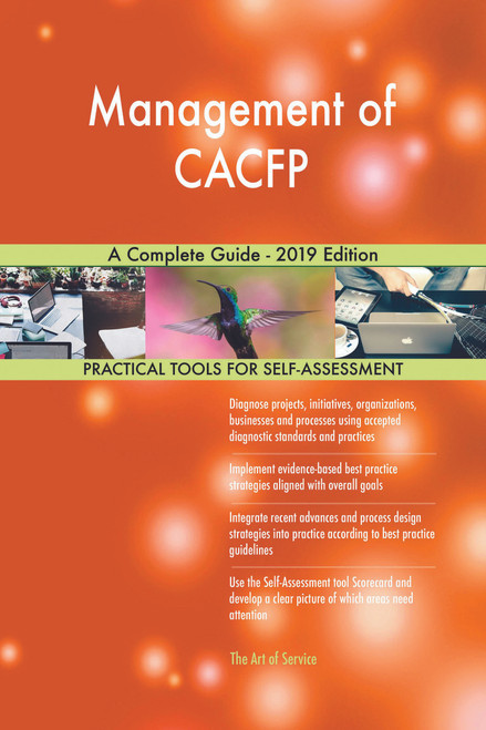 Management of CACFP A Complete Guide - 2019 Edition