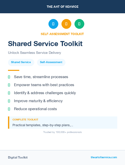 Shared Service Toolkit