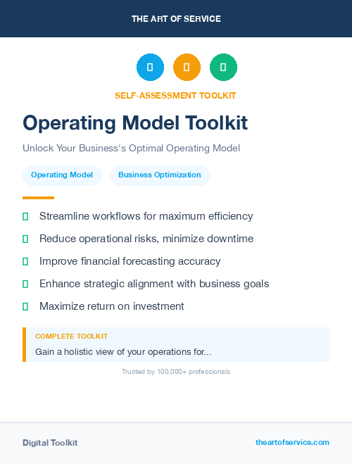Operating Model Toolkit