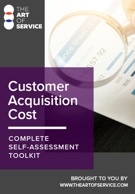 Customer Acquisition Cost Toolkit