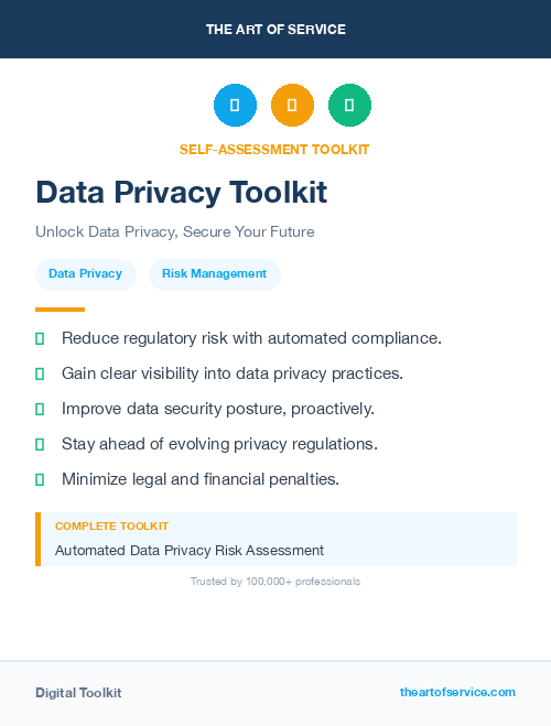 Data Privacy Toolkit