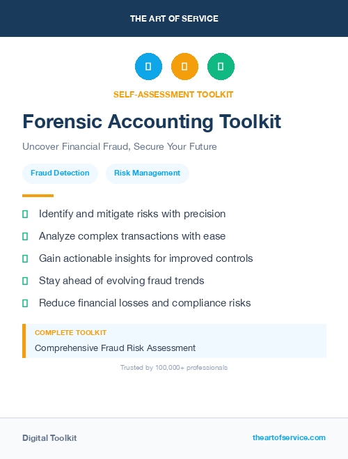 Forensic Accounting Toolkit