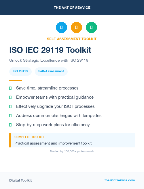 ISO IEC 29119 Toolkit