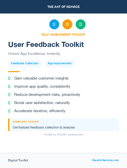 User Feedback Toolkit