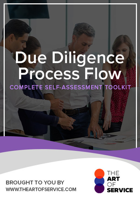 Due Diligence Process Flow Toolkit