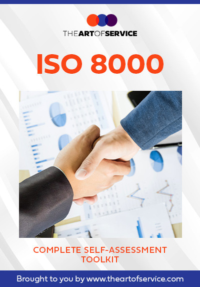 ISO 8000 Toolkit