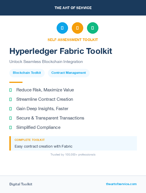 Hyperledger Fabric Toolkit
