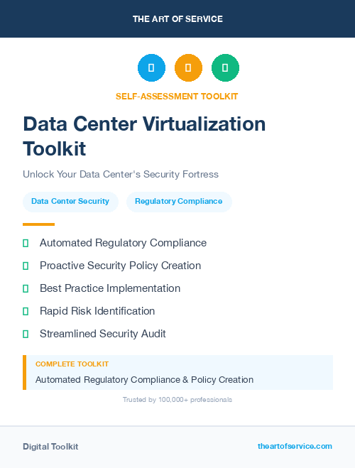 Data Center Virtualization Toolkit