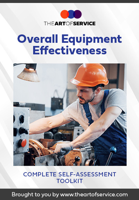 Overall Equipment Effectiveness Toolkit
